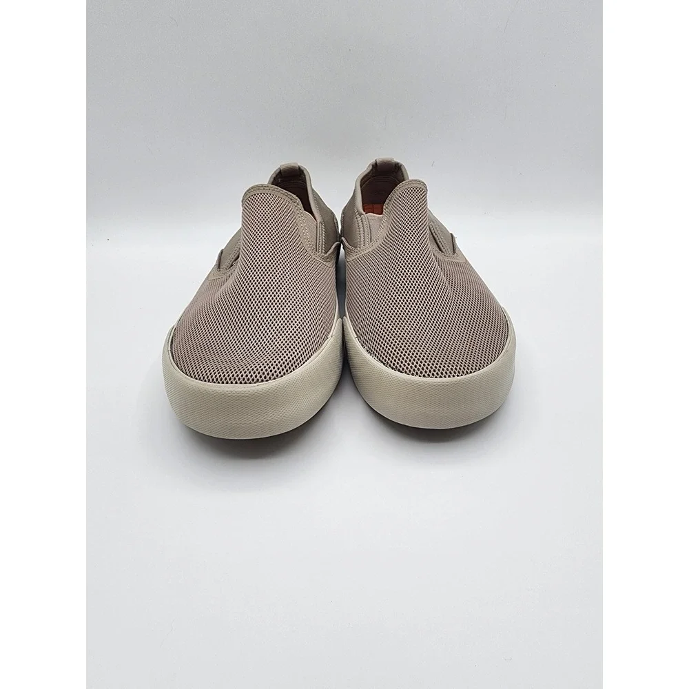 Sperry Mesh Slip On Boat Shoes Tan Beige Size 8